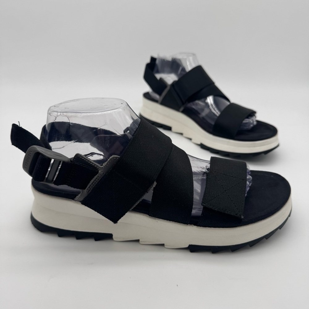 Merrell Alpine Cush Black Adjustable Sandals Size… - image 1